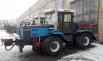 Мотовоз (локомобиль) маневровый на базе трактора ХТЗ-150К-09-25, Белгород (Фото)