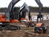 Харвестер на базе экскаватора с харвестерными головками southstar, Санкт-Петербург (Фото)