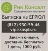 Выписка из ЕГРЮЛ с бесплатной доставкой в Санкт-Петербурге (Фото)